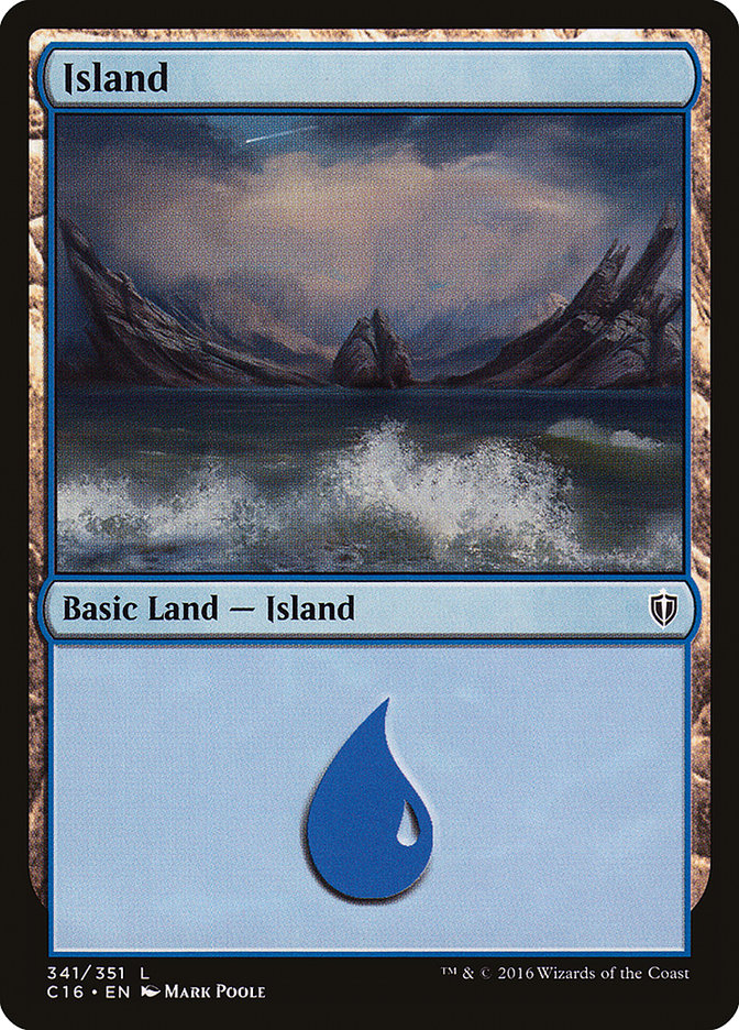 Island (#341): Commander 2016