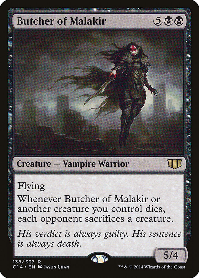 Butcher of Malakir: Commander 2014