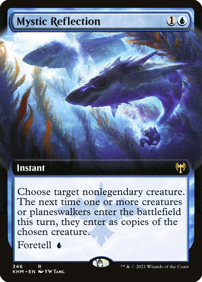 Mystic Reflection (Extended Art) - (Foil): Kaldheim