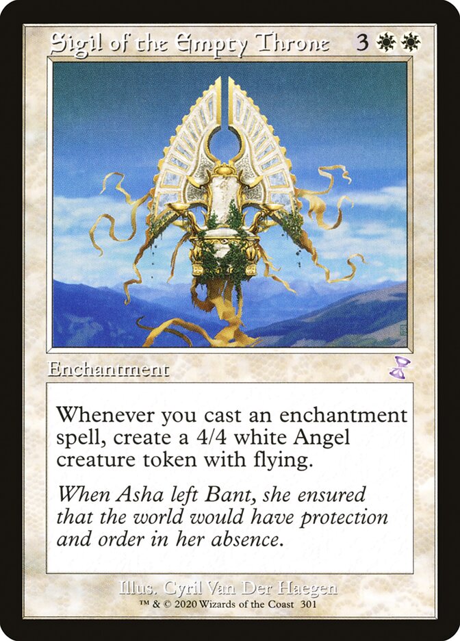 Sigil of the Empty Throne (Retro Frame): Time Spiral Remastered