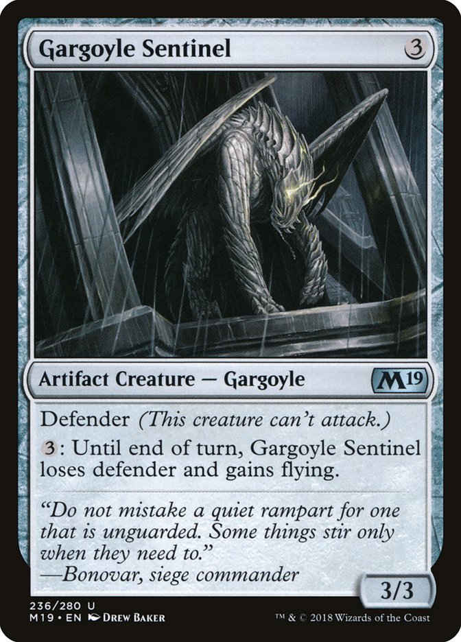 Gargoyle Sentinel: Core Set 2019