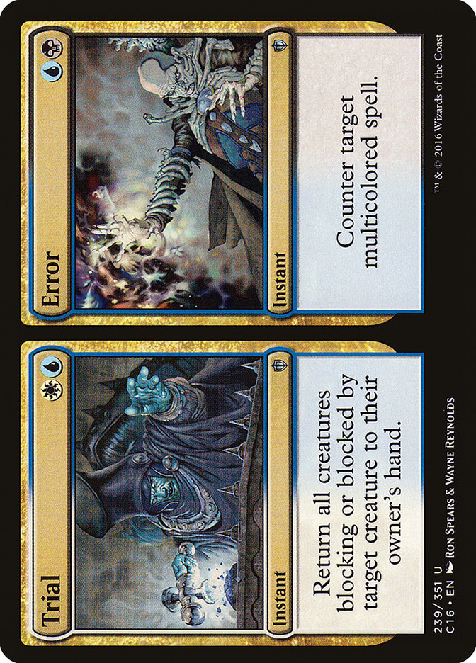 Trial // Error: Commander 2016