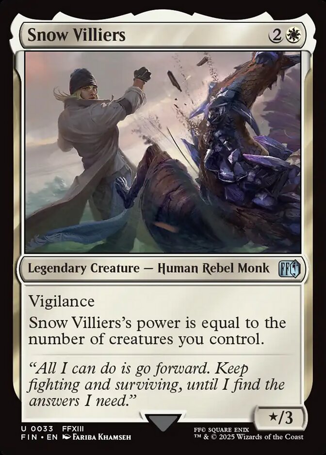 Snow Villiers - (Foil): Final Fantasy