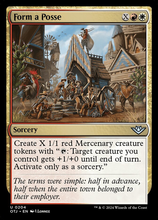 Form a Posse: Outlaws of Thunder Junction