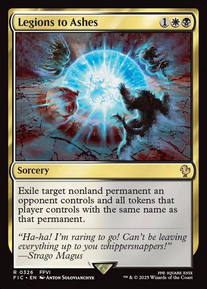 Legions to Ashes: Final Fantasy Commander