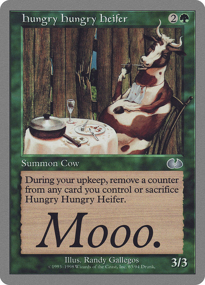Hungry Hungry Heifer: Unglued