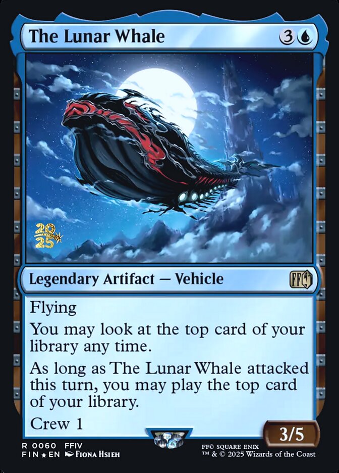 The Lunar Whale (Prerelease) (FINAL FANTASY) - (Foil): Final Fantasy Promos
