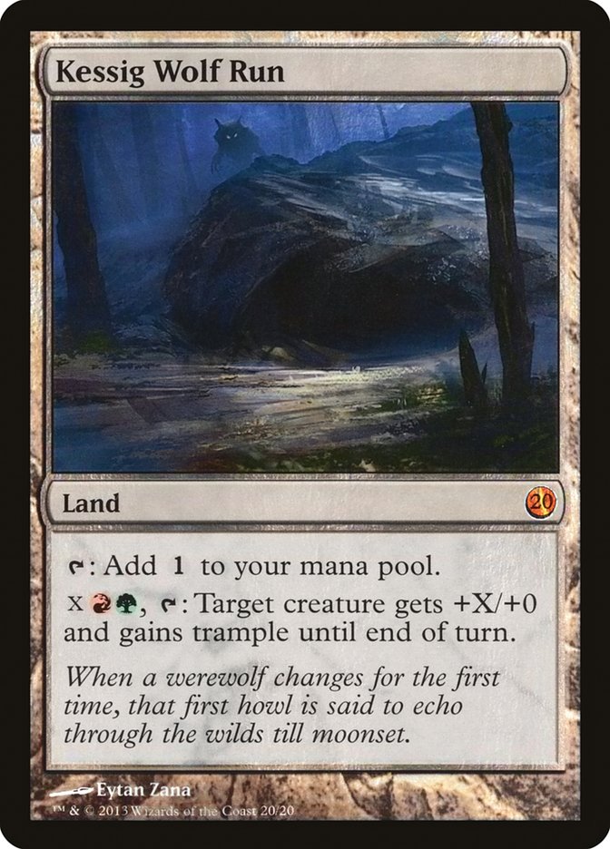 Kessig Wolf Run - (Foil): From the Vault: Twenty