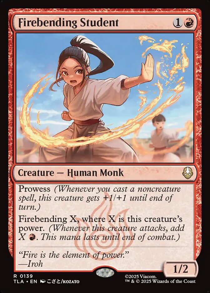 Firebending Student - (Foil): Avatar: The Last Airbender
