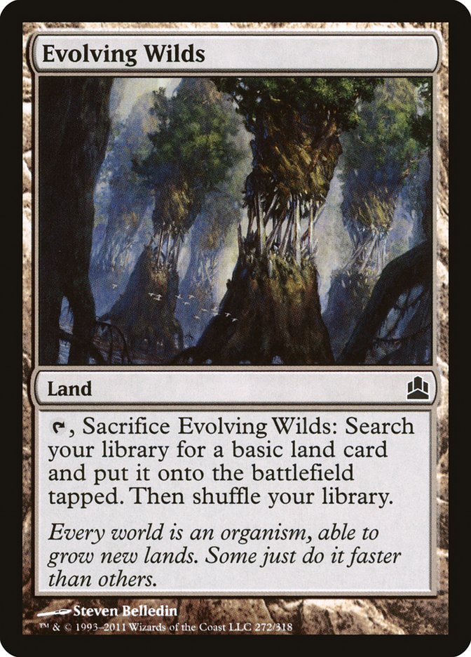 Evolving Wilds: Commander 2011