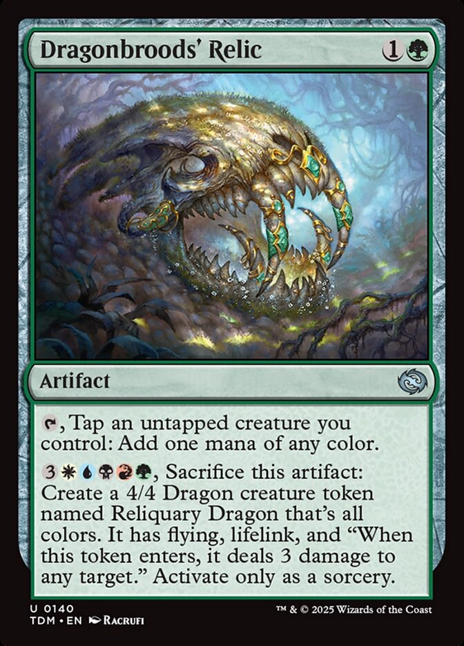 Dragonbroods' Relic - (Foil): Tarkir: Dragonstorm