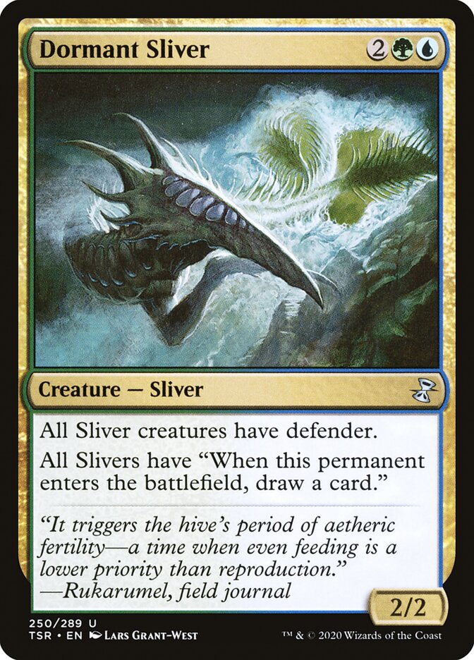 Dormant Sliver - (Foil): Time Spiral Remastered
