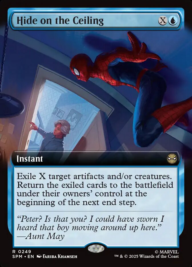 Hide on the Ceiling (Extended Art) - (Foil): Marvel's Spider-Man