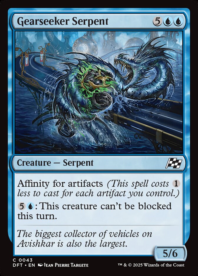Gearseeker Serpent - (Foil): Aetherdrift