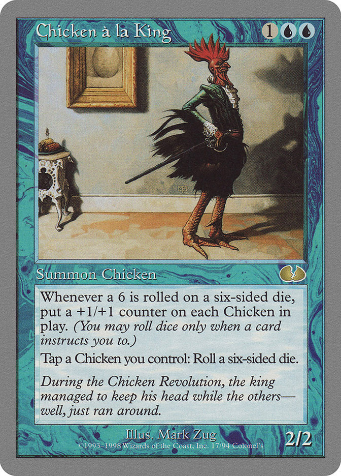 Chicken à la King: Unglued
