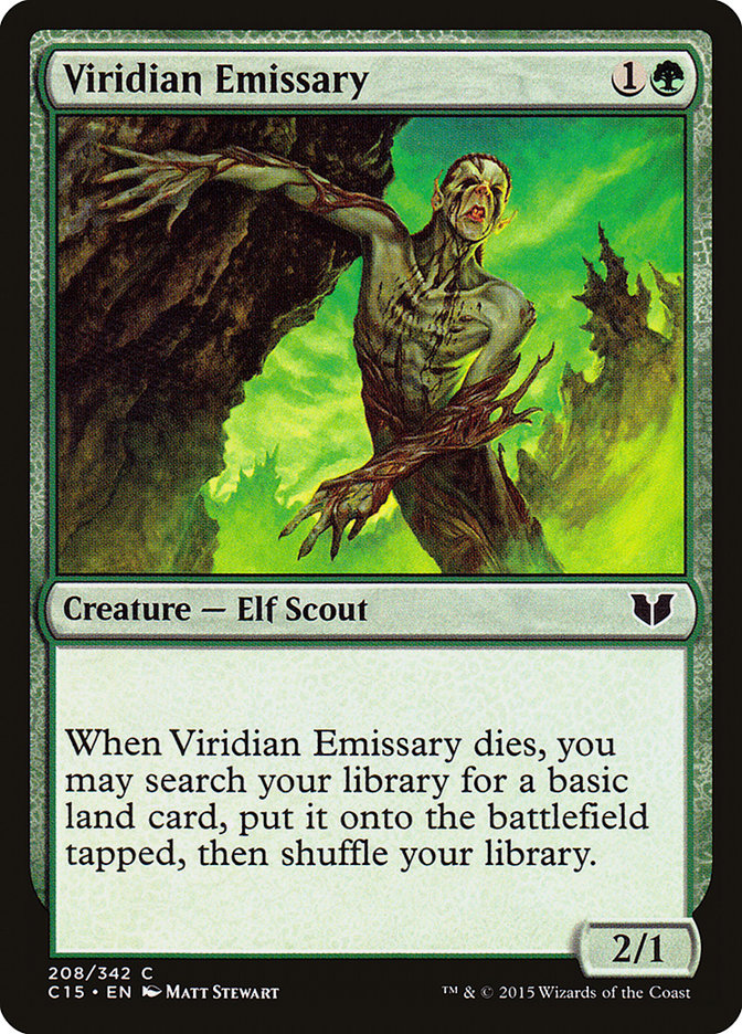 Viridian Emissary: Commander 2015