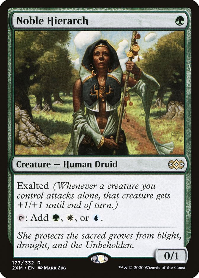 Noble Hierarch - (Foil): Double Masters