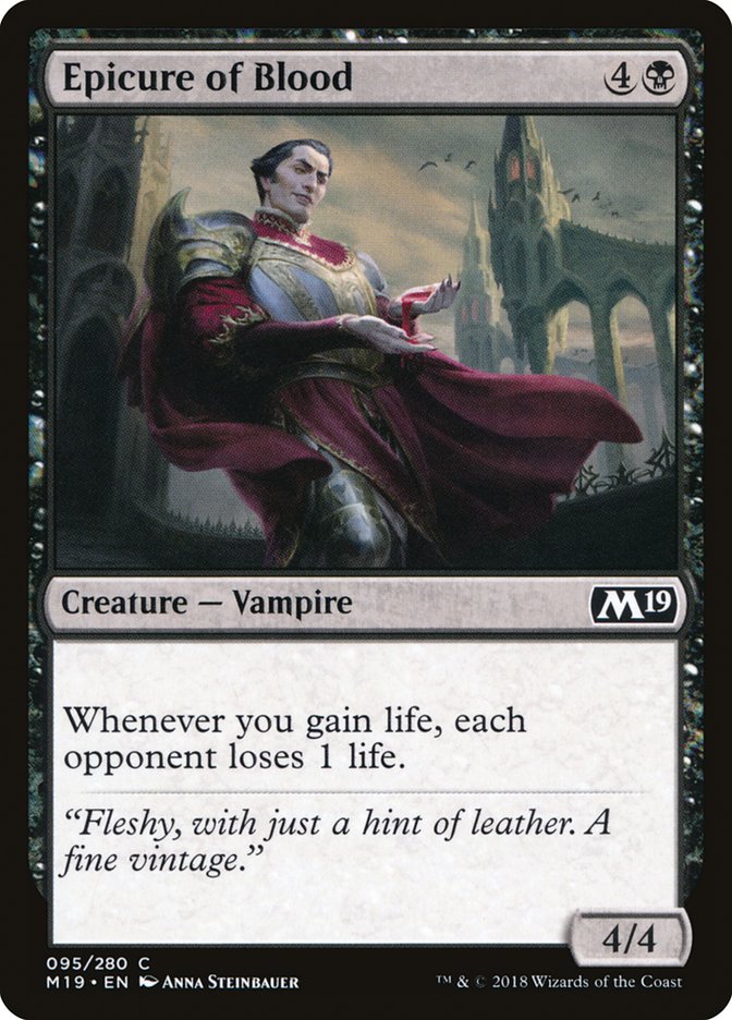 Epicure of Blood: Core Set 2019