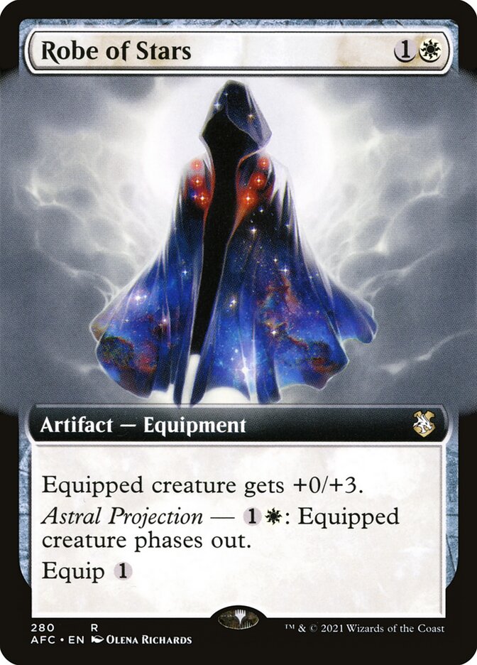 Robe of Stars (Extended Art): Forgotten Realms Commander