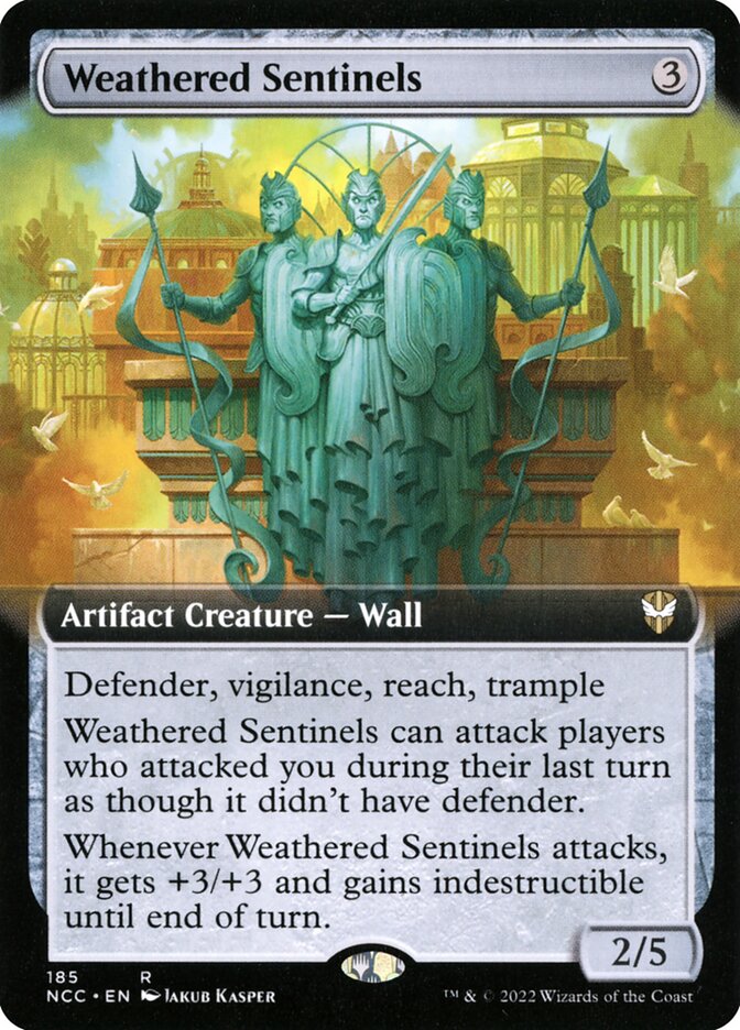 Weathered Sentinels (Extended Art): New Capenna Commander