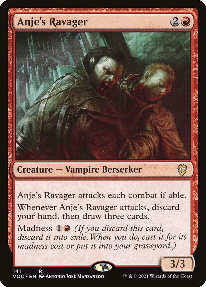 Anje's Ravager: Crimson Vow Commander