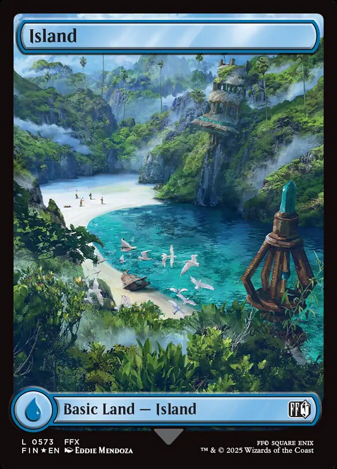 Island - (Foil): Final Fantasy