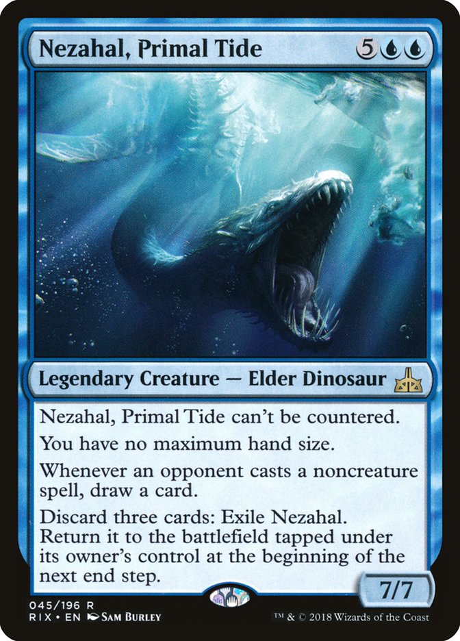 Nezahal, Primal Tide: Rivals of Ixalan