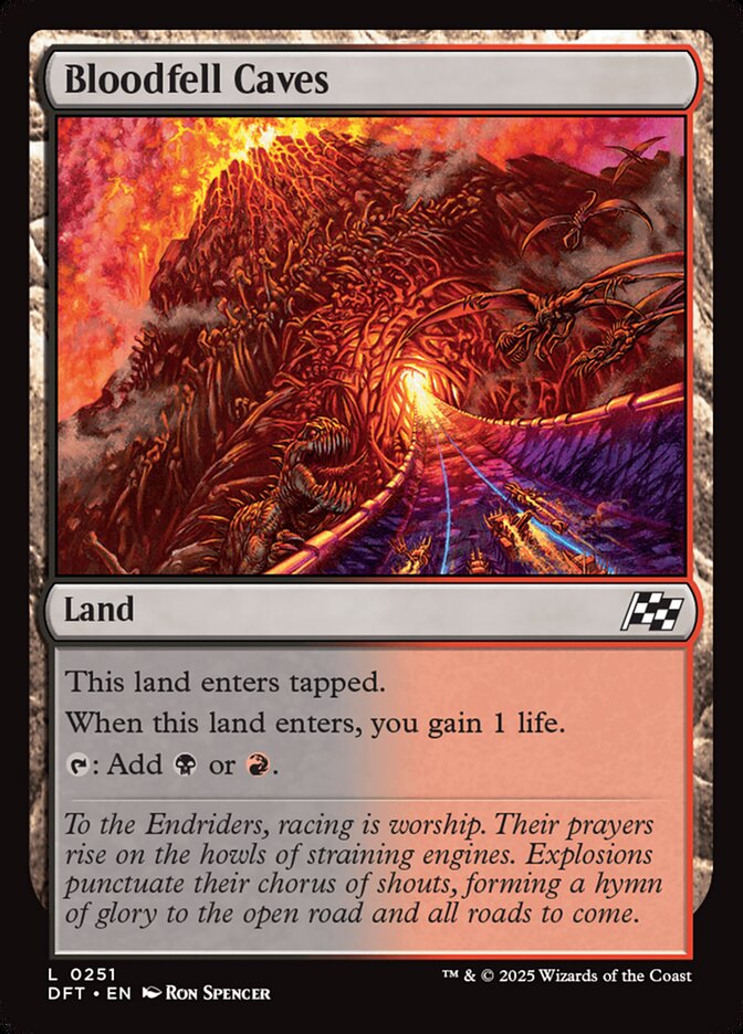 Bloodfell Caves - (Foil): Aetherdrift