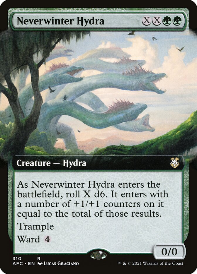 Neverwinter Hydra (Extended Art): Forgotten Realms Commander