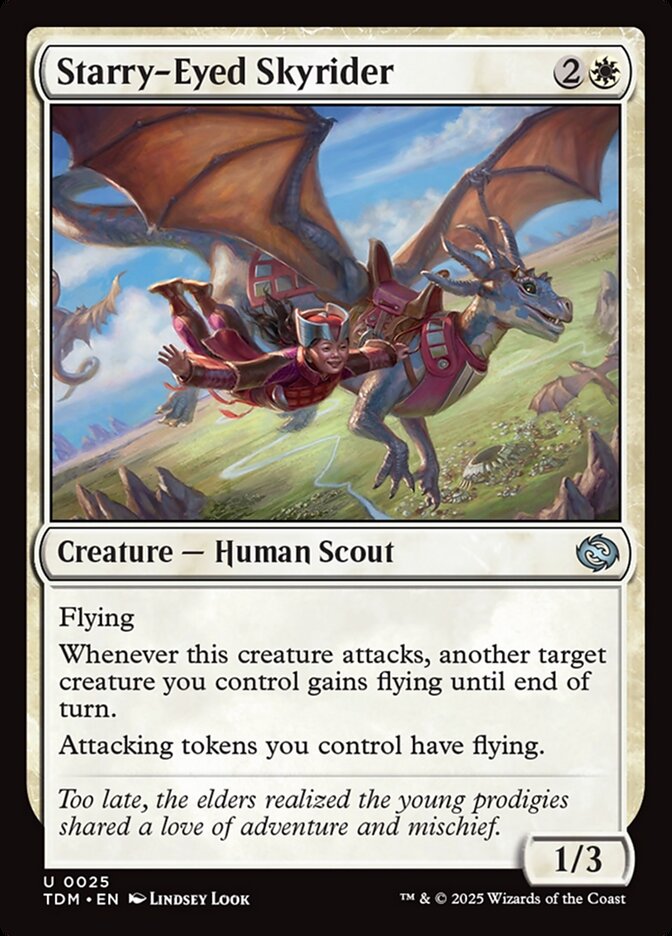 Starry-Eyed Skyrider: Tarkir: Dragonstorm