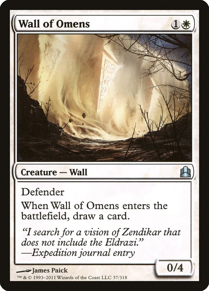 Wall of Omens: Commander 2011