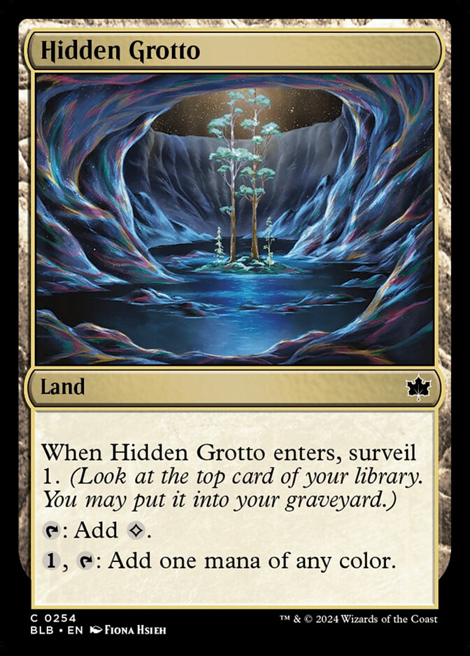 Hidden Grotto: Bloomburrow