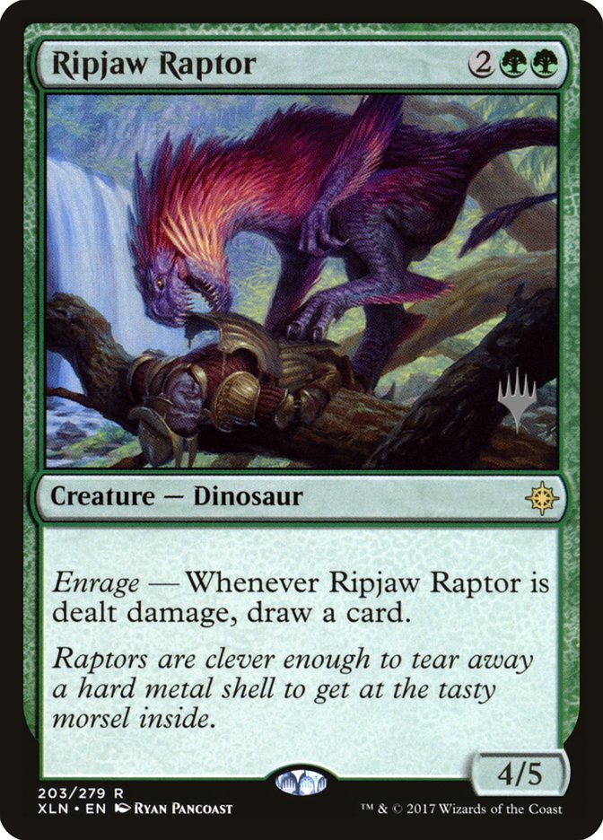 Ripjaw Raptor (Promo Pack) (Ixalan): Ixalan Promos