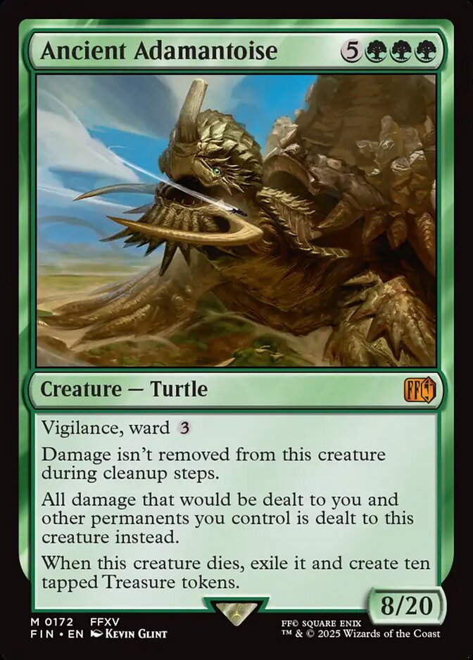 Ancient Adamantoise - (Foil): Final Fantasy
