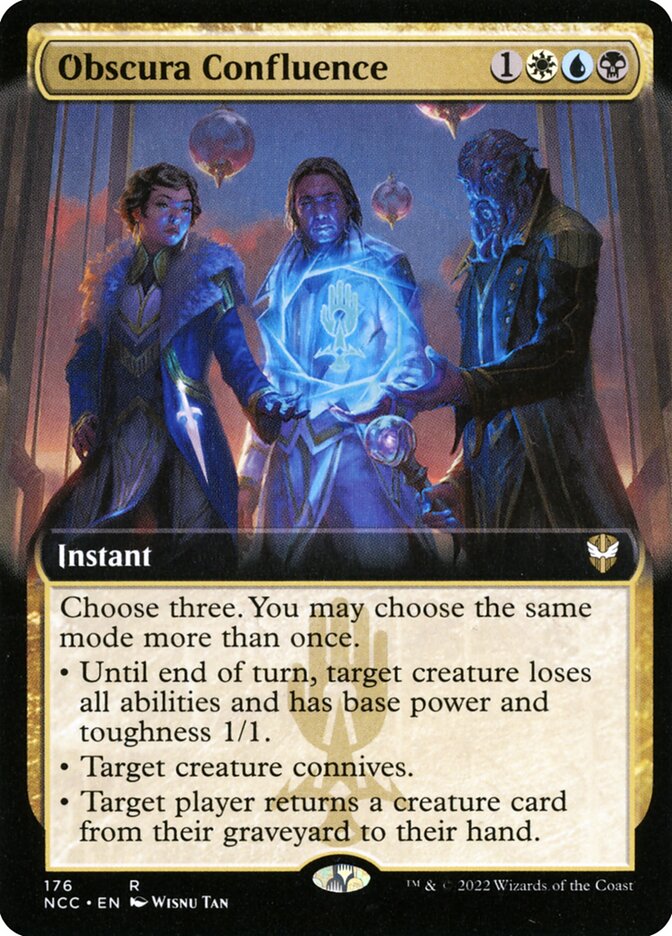 Obscura Confluence (Extended Art): New Capenna Commander