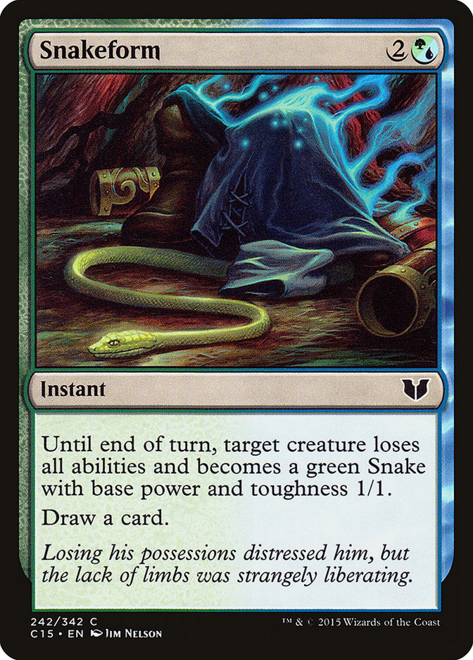 Snakeform: Commander 2015