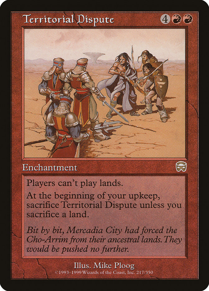 Territorial Dispute - (Foil): Mercadian Masques
