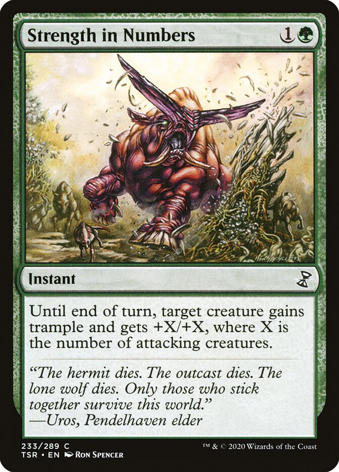 Strength in Numbers - (Foil): Time Spiral Remastered