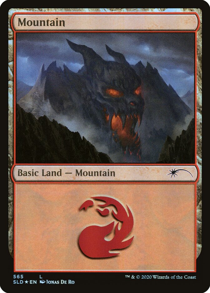 Mountain (Secret Lair) (#565) - (Foil): Secret Lair Drop
