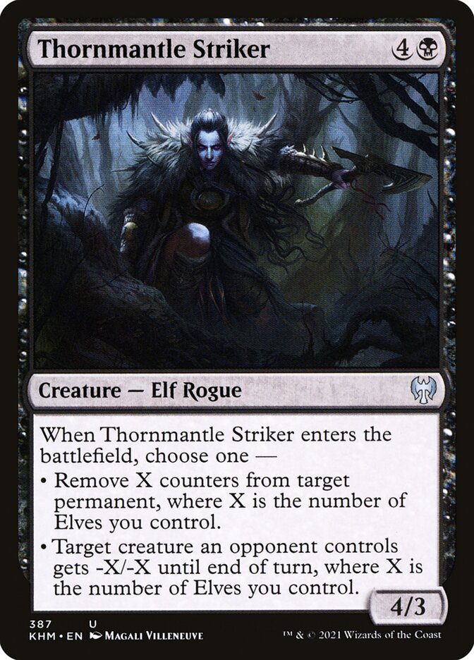 Thornmantle Striker - (Foil): Kaldheim