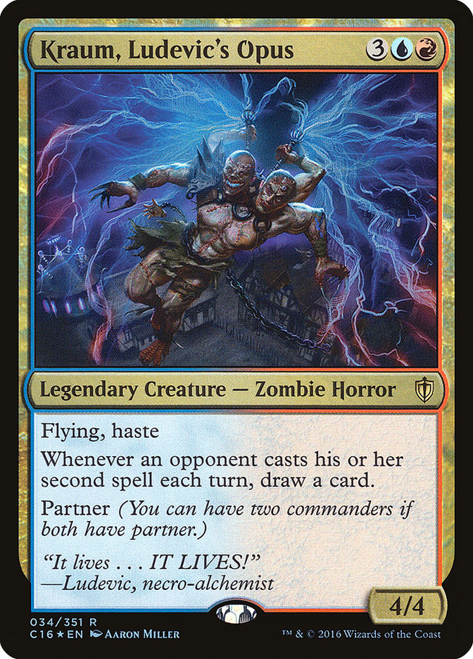 Kraum, Ludevic's Opus - (Foil): Commander 2016