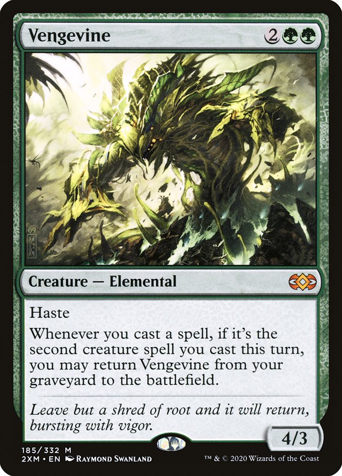 Vengevine - (Foil): Double Masters