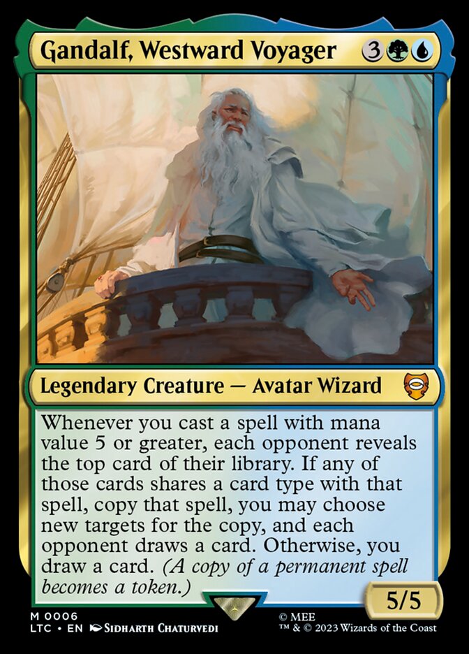 Gandalf, Westward Voyager: Tales of Middle-earth Commander