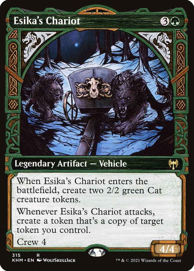 Esika's Chariot (Showcase) - (Foil): Kaldheim