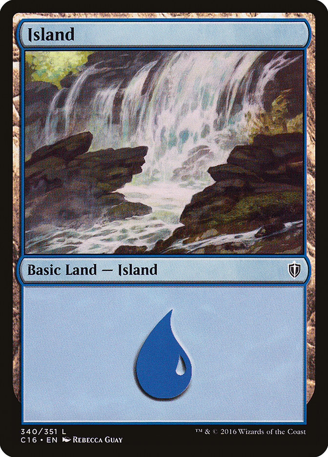 Island (#340): Commander 2016