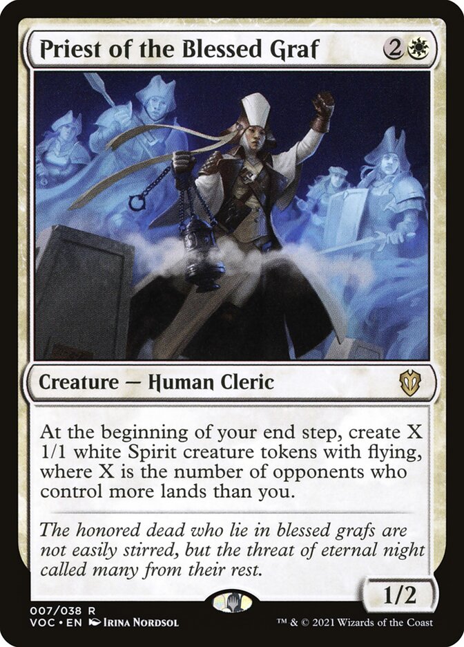 Priest of the Blessed Graf: Crimson Vow Commander