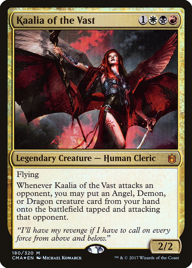 Kaalia of the Vast - (Foil): Commander Anthology
