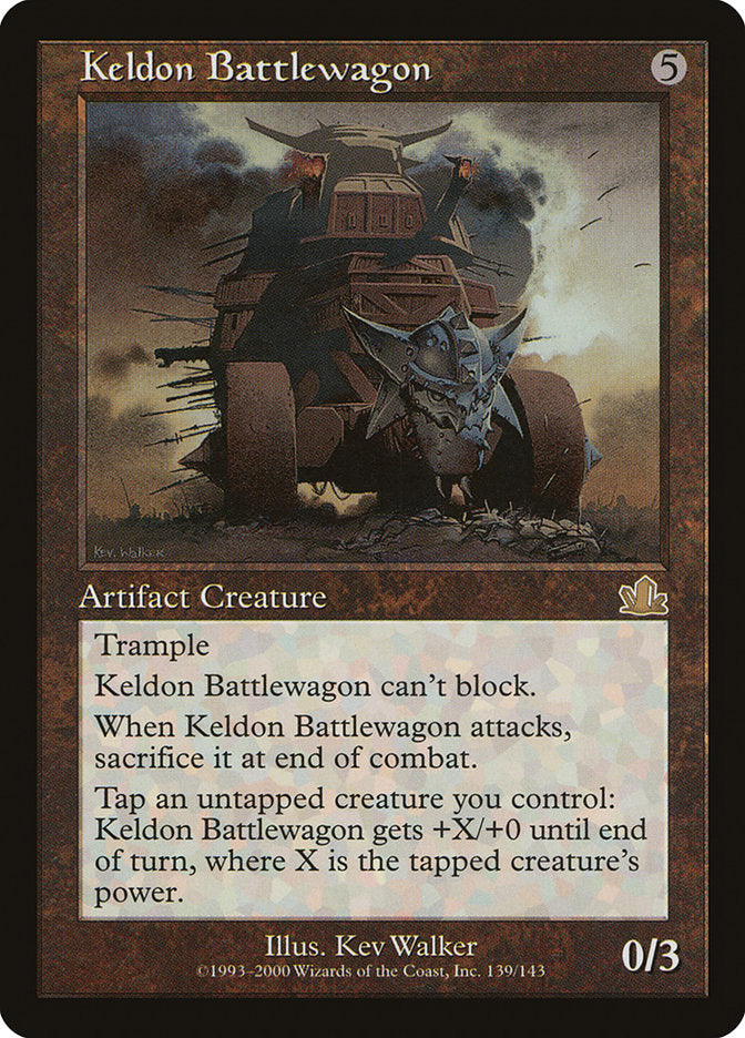 Keldon Battlewagon - (Foil): Prophecy
