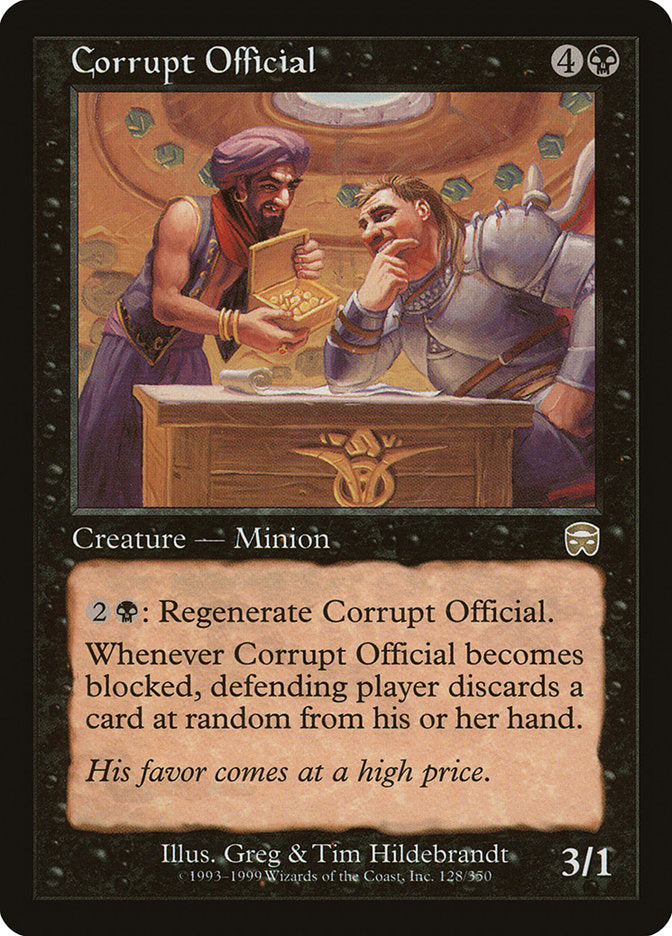 Corrupt Official: Mercadian Masques