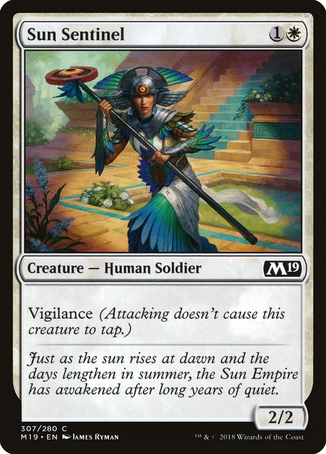 Sun Sentinel (Welcome Deck): Core Set 2019